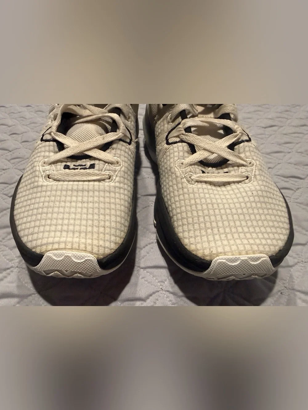 Nike Lebron Witness VII 7 TB White Black Men's Size 8 Shoes DZ3299-100